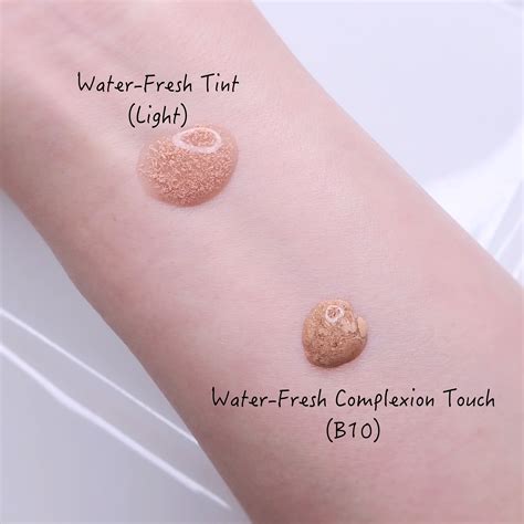 chanel water fresh tint vs complexion touch|Chanel les beiges water fresh complexion touche de teint review.